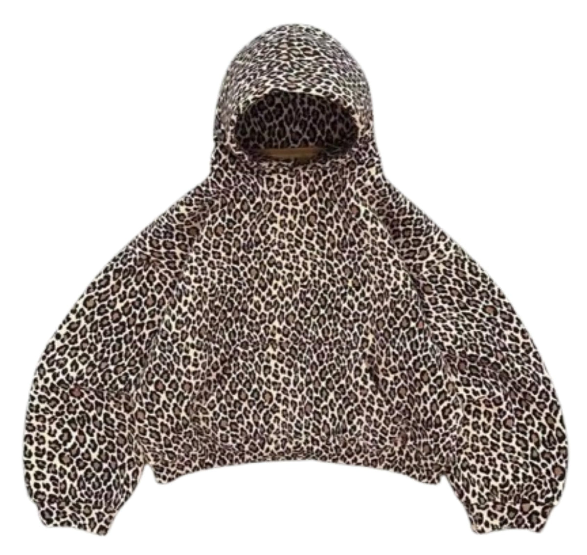 Oversized Leopard Print Hoodie — Y2K Streetwear Vibes